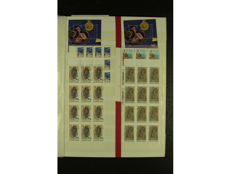 1993/2011, postfrische Sammlung mit Blocks und Kleinbogen
