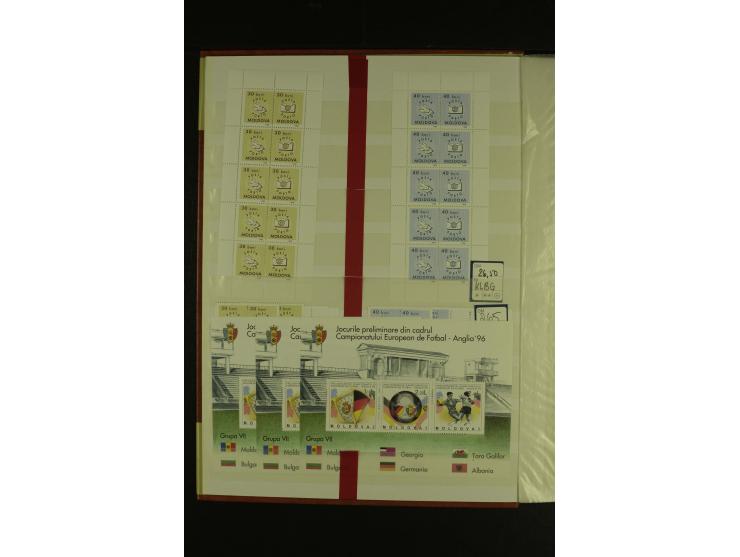 1993/2011, postfrische Sammlung mit Blocks und Kleinbogen