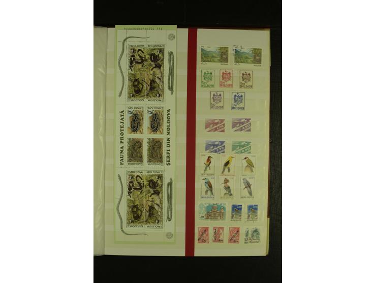1993/2011, postfrische Sammlung mit Blocks und Kleinbogen