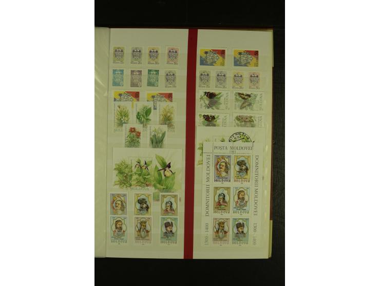 1993/2011, postfrische Sammlung mit Blocks und Kleinbogen