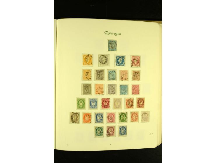 1855/1995, postfrische, ungebrauchte und gestempelte Sammlung mit u.a. Mi.-Nr. 1, 6-10, 38 etc.; in 2 Borek-Alben