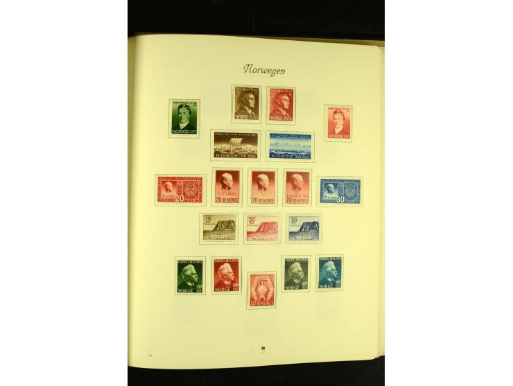 1855/1995, postfrische, ungebrauchte und gestempelte Sammlung mit u.a. Mi.-Nr. 1, 6-10, 38 etc.; in 2 Borek-Alben