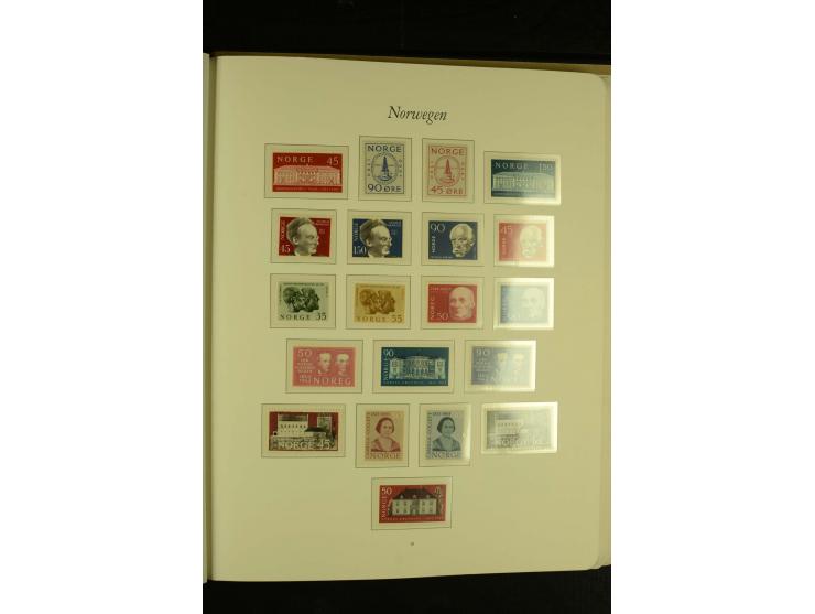 1855/1995, postfrische, ungebrauchte und gestempelte Sammlung mit u.a. Mi.-Nr. 1, 6-10, 38 etc.; in 2 Borek-Alben