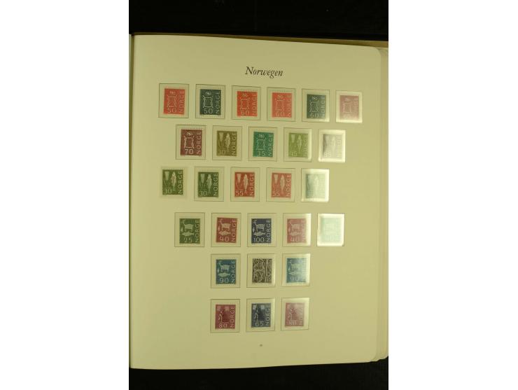 1855/1995, postfrische, ungebrauchte und gestempelte Sammlung mit u.a. Mi.-Nr. 1, 6-10, 38 etc.; in 2 Borek-Alben