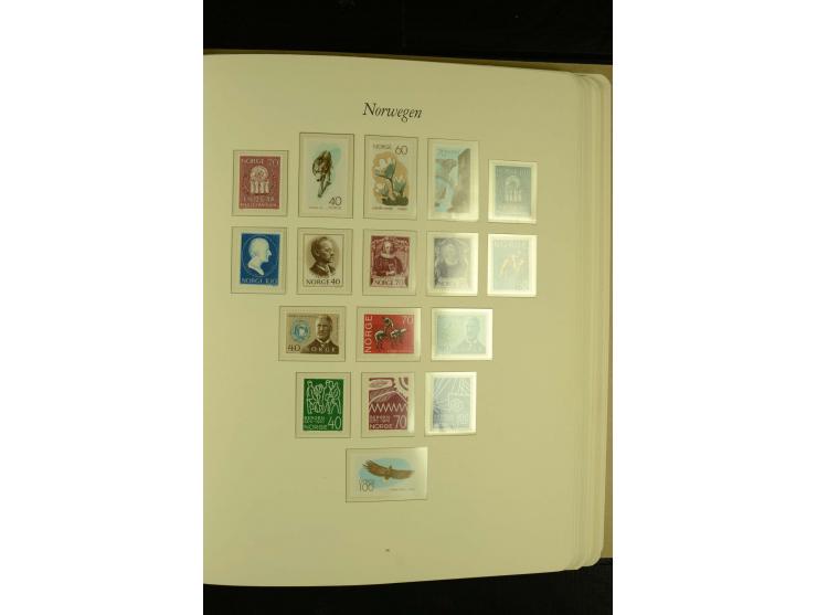 1855/1995, postfrische, ungebrauchte und gestempelte Sammlung mit u.a. Mi.-Nr. 1, 6-10, 38 etc.; in 2 Borek-Alben
