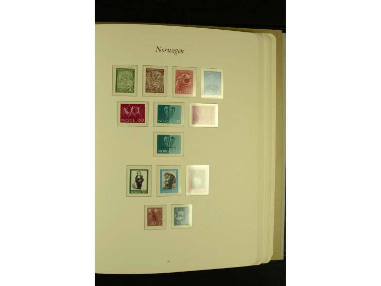 1855/1995, postfrische, ungebrauchte und gestempelte Sammlung mit u.a. Mi.-Nr. 1, 6-10, 38 etc.; in 2 Borek-Alben