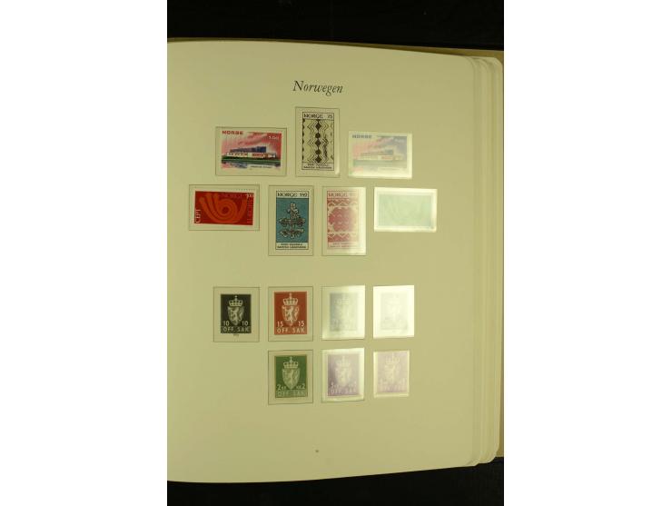 1855/1995, postfrische, ungebrauchte und gestempelte Sammlung mit u.a. Mi.-Nr. 1, 6-10, 38 etc.; in 2 Borek-Alben