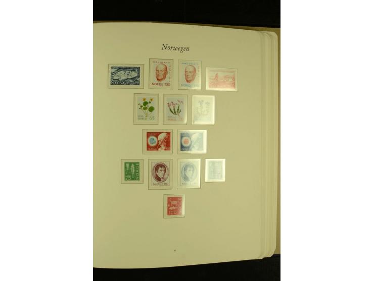 1855/1995, postfrische, ungebrauchte und gestempelte Sammlung mit u.a. Mi.-Nr. 1, 6-10, 38 etc.; in 2 Borek-Alben