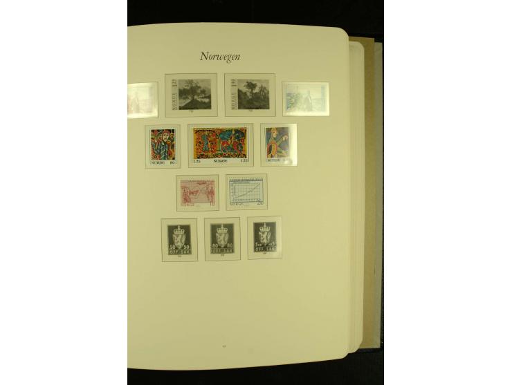 1855/1995, postfrische, ungebrauchte und gestempelte Sammlung mit u.a. Mi.-Nr. 1, 6-10, 38 etc.; in 2 Borek-Alben