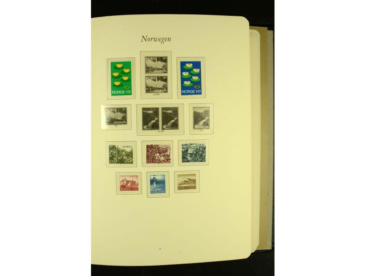 1855/1995, postfrische, ungebrauchte und gestempelte Sammlung mit u.a. Mi.-Nr. 1, 6-10, 38 etc.; in 2 Borek-Alben
