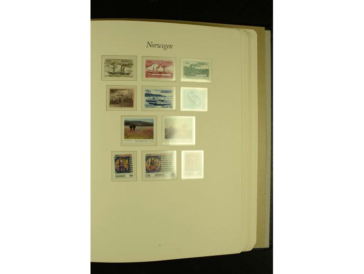 1855/1995, postfrische, ungebrauchte und gestempelte Sammlung mit u.a. Mi.-Nr. 1, 6-10, 38 etc.; in 2 Borek-Alben