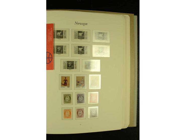 1855/1995, postfrische, ungebrauchte und gestempelte Sammlung mit u.a. Mi.-Nr. 1, 6-10, 38 etc.; in 2 Borek-Alben