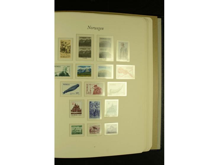 1855/1995, postfrische, ungebrauchte und gestempelte Sammlung mit u.a. Mi.-Nr. 1, 6-10, 38 etc.; in 2 Borek-Alben
