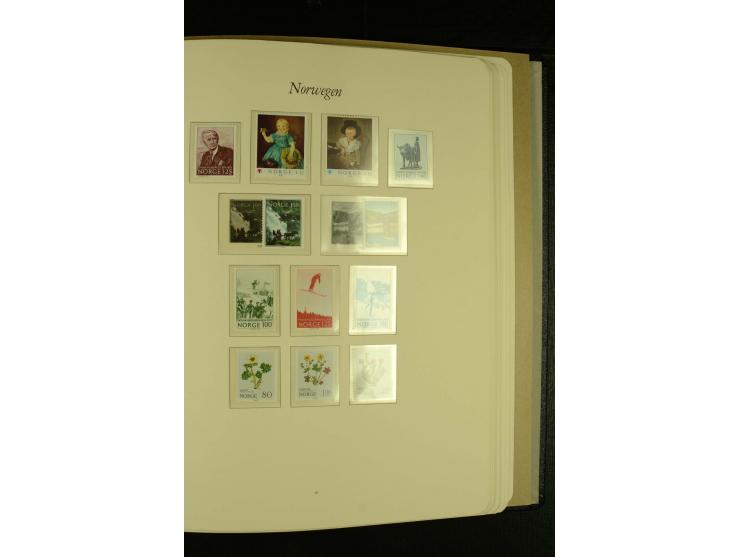 1855/1995, postfrische, ungebrauchte und gestempelte Sammlung mit u.a. Mi.-Nr. 1, 6-10, 38 etc.; in 2 Borek-Alben