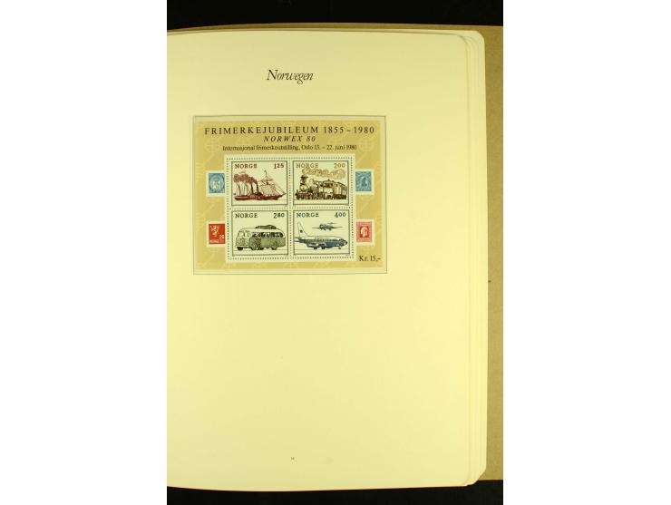 1855/1995, postfrische, ungebrauchte und gestempelte Sammlung mit u.a. Mi.-Nr. 1, 6-10, 38 etc.; in 2 Borek-Alben