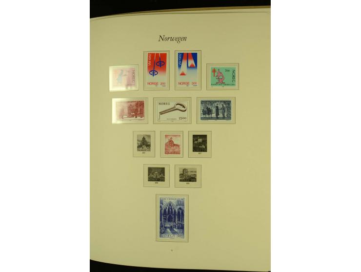 1855/1995, postfrische, ungebrauchte und gestempelte Sammlung mit u.a. Mi.-Nr. 1, 6-10, 38 etc.; in 2 Borek-Alben