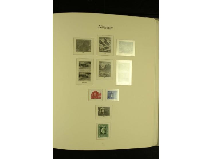1855/1995, postfrische, ungebrauchte und gestempelte Sammlung mit u.a. Mi.-Nr. 1, 6-10, 38 etc.; in 2 Borek-Alben