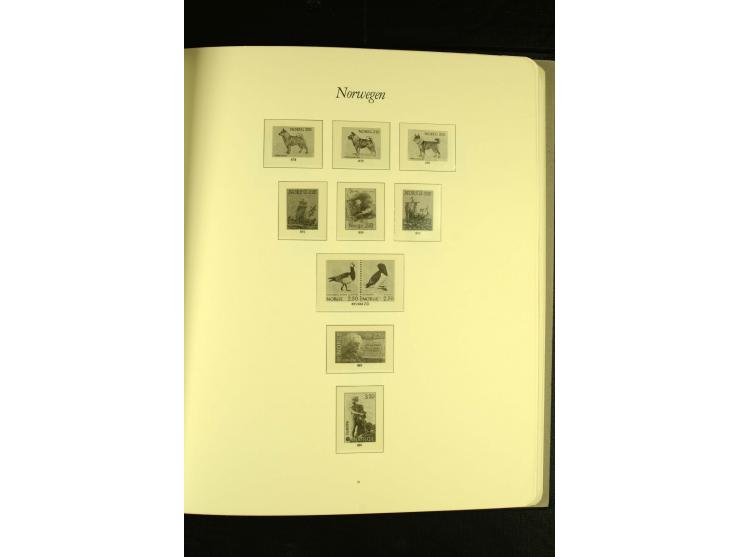 1855/1995, postfrische, ungebrauchte und gestempelte Sammlung mit u.a. Mi.-Nr. 1, 6-10, 38 etc.; in 2 Borek-Alben