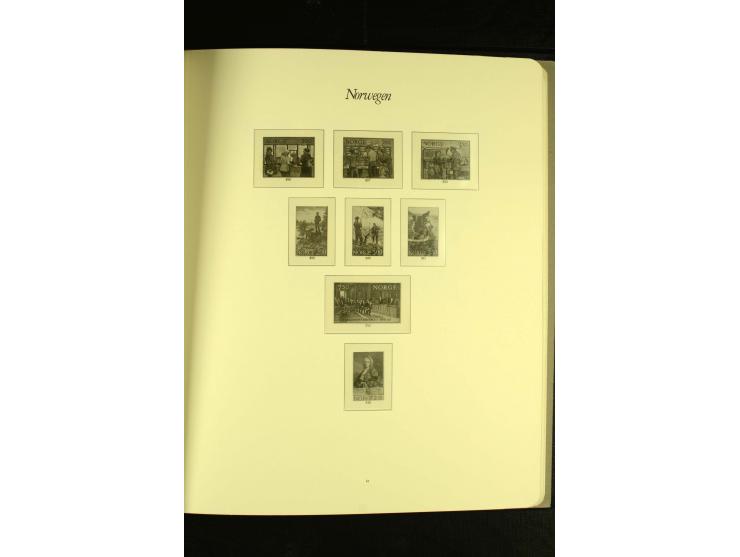 1855/1995, postfrische, ungebrauchte und gestempelte Sammlung mit u.a. Mi.-Nr. 1, 6-10, 38 etc.; in 2 Borek-Alben