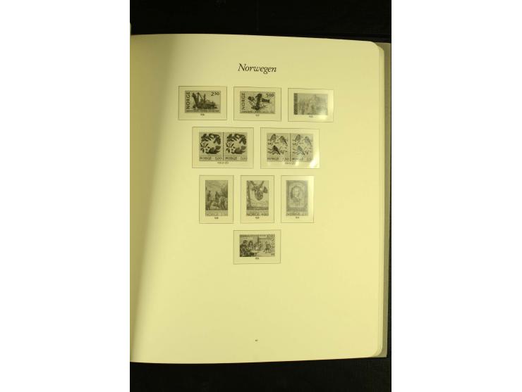 1855/1995, postfrische, ungebrauchte und gestempelte Sammlung mit u.a. Mi.-Nr. 1, 6-10, 38 etc.; in 2 Borek-Alben