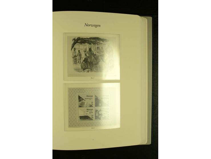 1855/1995, postfrische, ungebrauchte und gestempelte Sammlung mit u.a. Mi.-Nr. 1, 6-10, 38 etc.; in 2 Borek-Alben