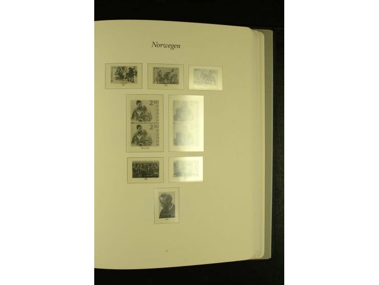 1855/1995, postfrische, ungebrauchte und gestempelte Sammlung mit u.a. Mi.-Nr. 1, 6-10, 38 etc.; in 2 Borek-Alben