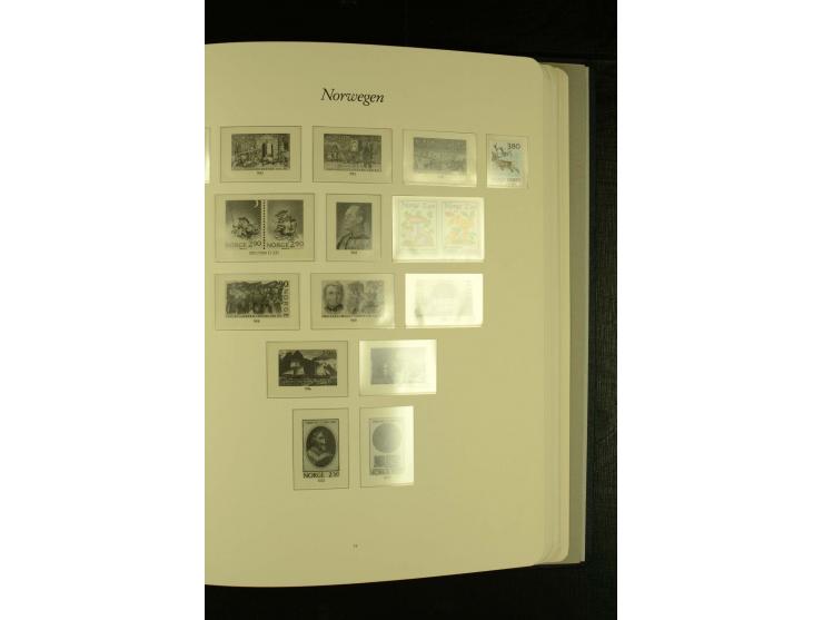 1855/1995, postfrische, ungebrauchte und gestempelte Sammlung mit u.a. Mi.-Nr. 1, 6-10, 38 etc.; in 2 Borek-Alben