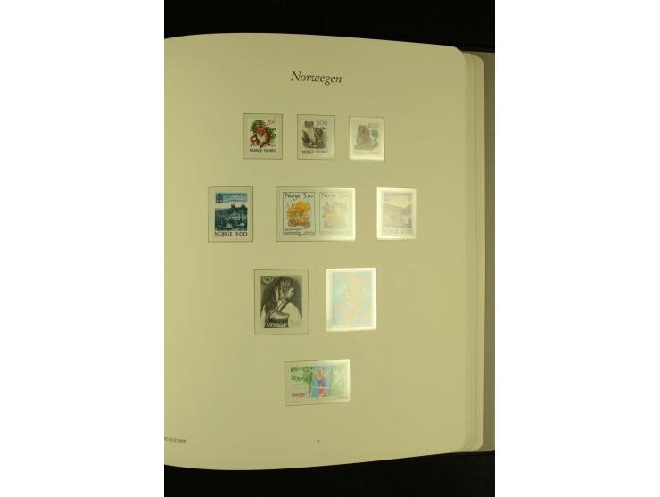 1855/1995, postfrische, ungebrauchte und gestempelte Sammlung mit u.a. Mi.-Nr. 1, 6-10, 38 etc.; in 2 Borek-Alben