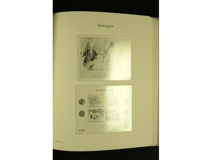 1855/1995, postfrische, ungebrauchte und gestempelte Sammlung mit u.a. Mi.-Nr. 1, 6-10, 38 etc.; in 2 Borek-Alben