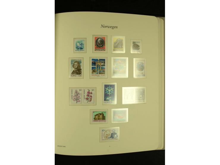 1855/1995, postfrische, ungebrauchte und gestempelte Sammlung mit u.a. Mi.-Nr. 1, 6-10, 38 etc.; in 2 Borek-Alben