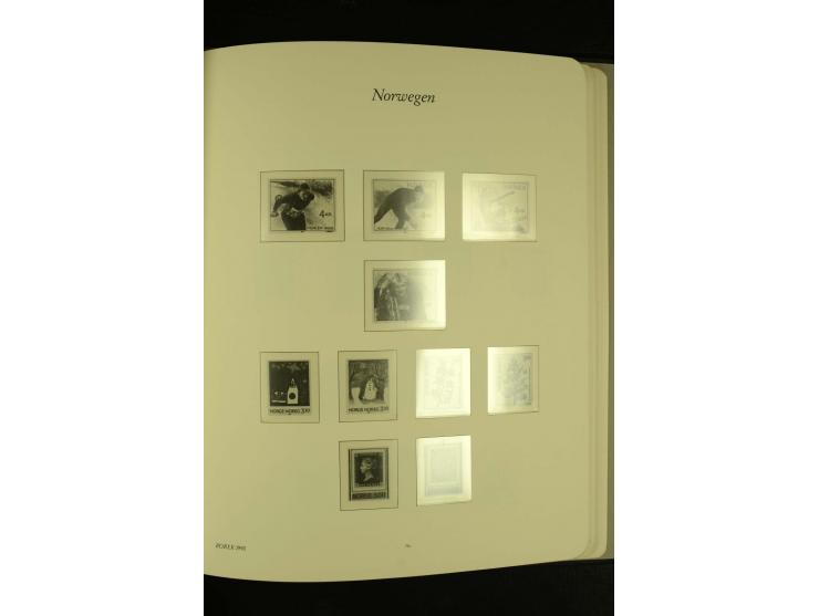 1855/1995, postfrische, ungebrauchte und gestempelte Sammlung mit u.a. Mi.-Nr. 1, 6-10, 38 etc.; in 2 Borek-Alben