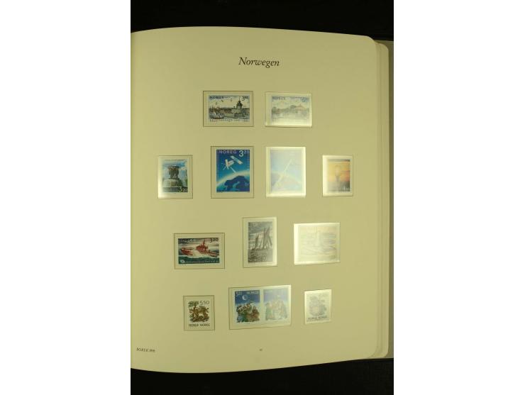 1855/1995, postfrische, ungebrauchte und gestempelte Sammlung mit u.a. Mi.-Nr. 1, 6-10, 38 etc.; in 2 Borek-Alben