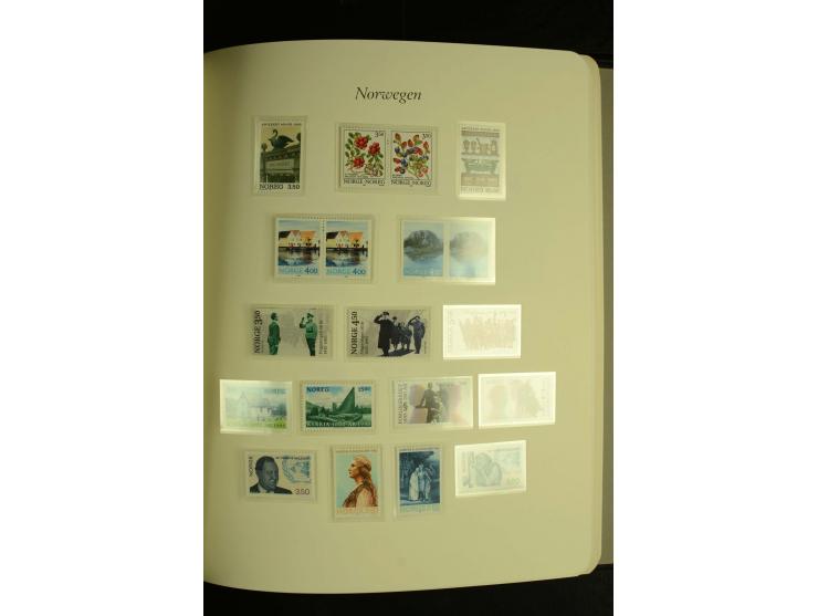 1855/1995, postfrische, ungebrauchte und gestempelte Sammlung mit u.a. Mi.-Nr. 1, 6-10, 38 etc.; in 2 Borek-Alben