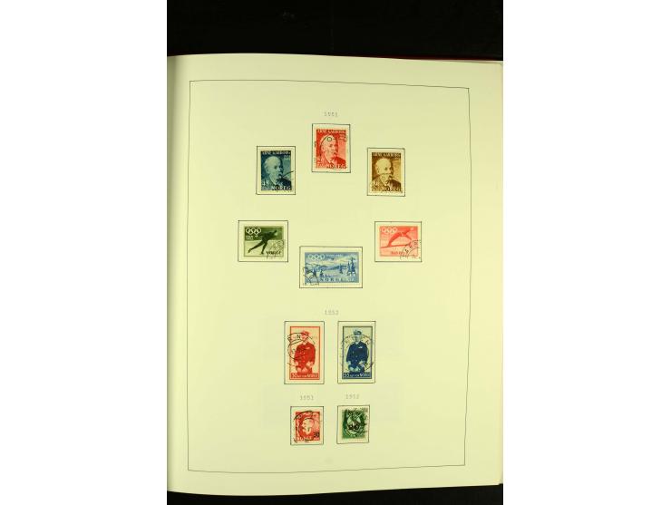 1855/2012, gestempelte Sammlung, ab 1945 in weiten Teilen kpl.