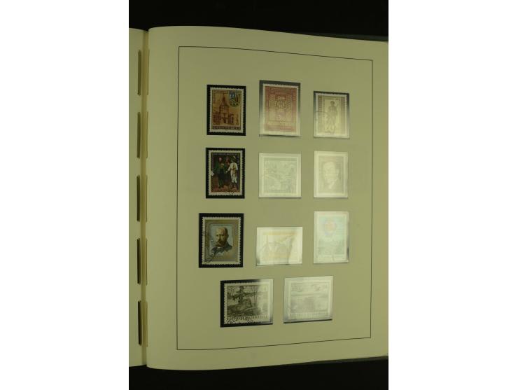 1945/85 (ca.), in den Hauptnummern augenscheinlich komplette Sammlung mit Mi.-Nr. Va-d, diese und Grazer Aufdrucke postfrisch