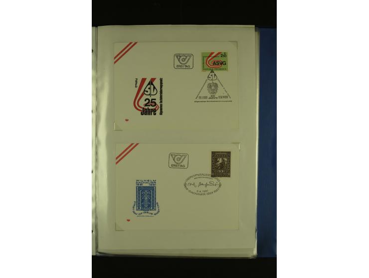 1945/85 (ca.), in den Hauptnummern augenscheinlich komplette Sammlung mit Mi.-Nr. Va-d, diese und Grazer Aufdrucke postfrisch