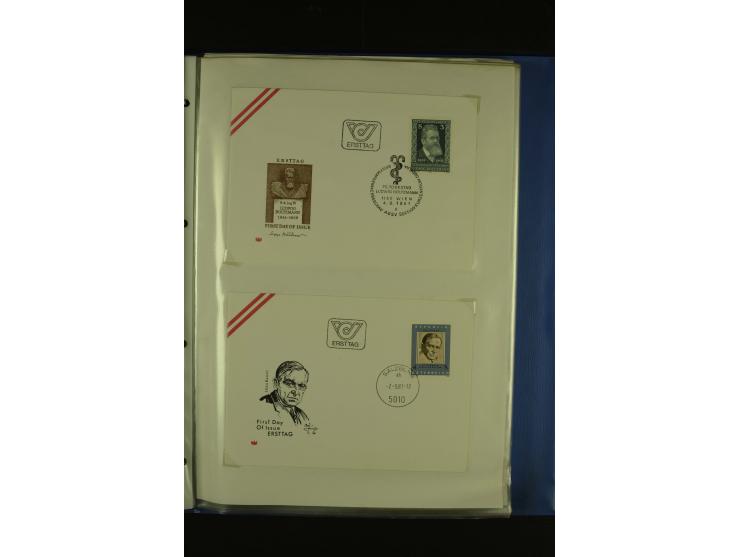 1945/85 (ca.), in den Hauptnummern augenscheinlich komplette Sammlung mit Mi.-Nr. Va-d, diese und Grazer Aufdrucke postfrisch