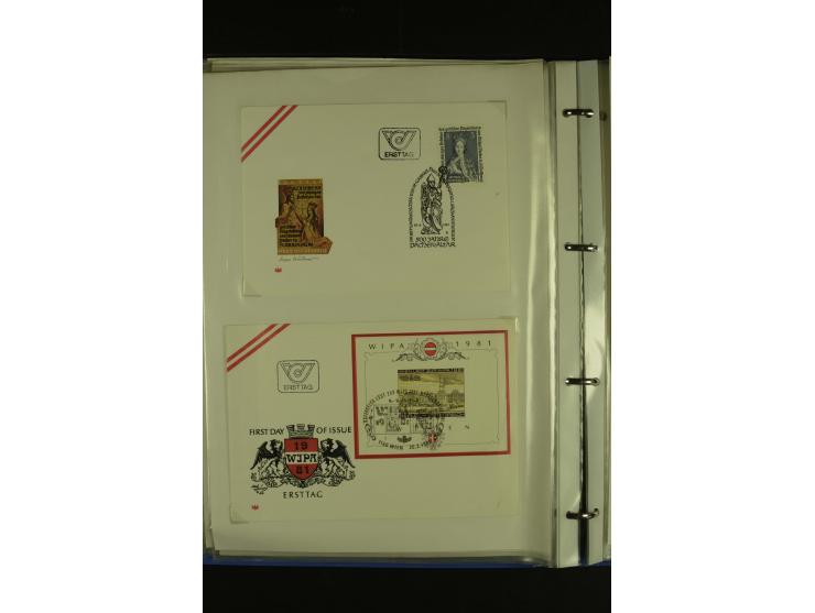 1945/85 (ca.), in den Hauptnummern augenscheinlich komplette Sammlung mit Mi.-Nr. Va-d, diese und Grazer Aufdrucke postfrisch