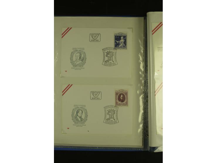 1945/85 (ca.), in den Hauptnummern augenscheinlich komplette Sammlung mit Mi.-Nr. Va-d, diese und Grazer Aufdrucke postfrisch