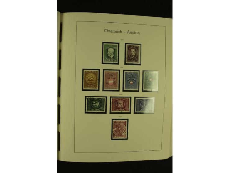 1945/85 (ca.), in den Hauptnummern augenscheinlich komplette Sammlung mit Mi.-Nr. Va-d, diese und Grazer Aufdrucke postfrisch