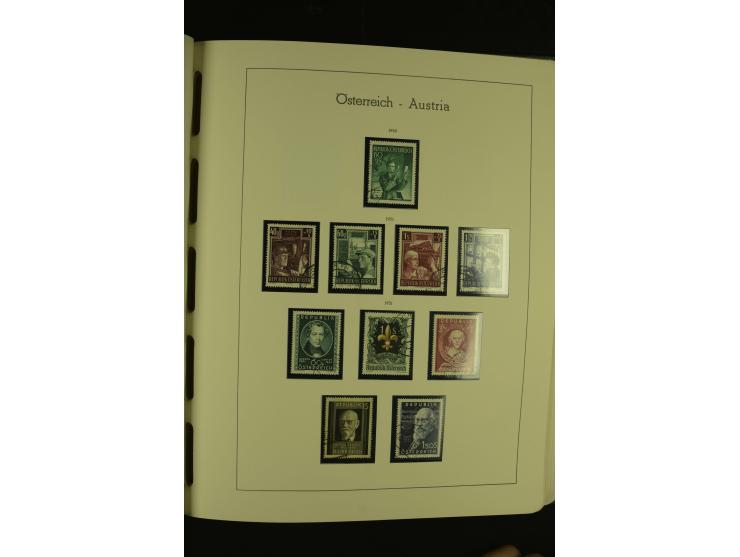 1945/85 (ca.), in den Hauptnummern augenscheinlich komplette Sammlung mit Mi.-Nr. Va-d, diese und Grazer Aufdrucke postfrisch