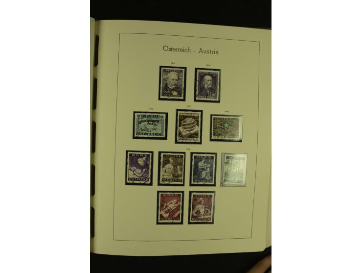 1945/85 (ca.), in den Hauptnummern augenscheinlich komplette Sammlung mit Mi.-Nr. Va-d, diese und Grazer Aufdrucke postfrisch