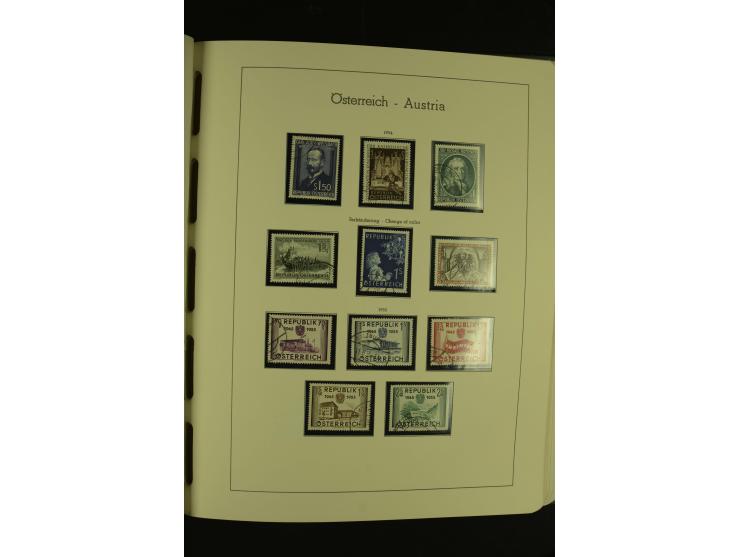 1945/85 (ca.), in den Hauptnummern augenscheinlich komplette Sammlung mit Mi.-Nr. Va-d, diese und Grazer Aufdrucke postfrisch