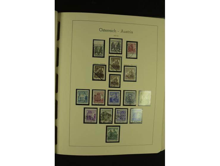 1945/85 (ca.), in den Hauptnummern augenscheinlich komplette Sammlung mit Mi.-Nr. Va-d, diese und Grazer Aufdrucke postfrisch