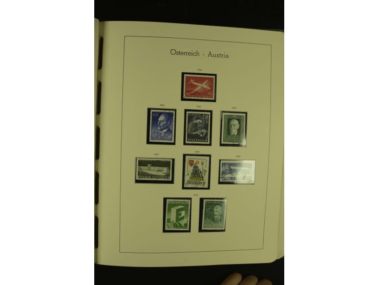 1945/85 (ca.), in den Hauptnummern augenscheinlich komplette Sammlung mit Mi.-Nr. Va-d, diese und Grazer Aufdrucke postfrisch