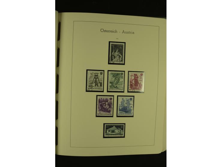 1945/85 (ca.), in den Hauptnummern augenscheinlich komplette Sammlung mit Mi.-Nr. Va-d, diese und Grazer Aufdrucke postfrisch