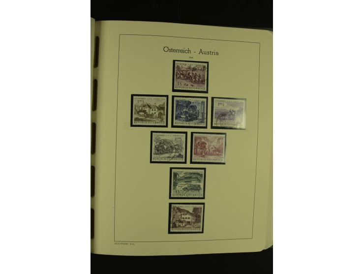 1945/85 (ca.), in den Hauptnummern augenscheinlich komplette Sammlung mit Mi.-Nr. Va-d, diese und Grazer Aufdrucke postfrisch