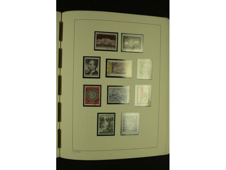 1945/85 (ca.), in den Hauptnummern augenscheinlich komplette Sammlung mit Mi.-Nr. Va-d, diese und Grazer Aufdrucke postfrisch