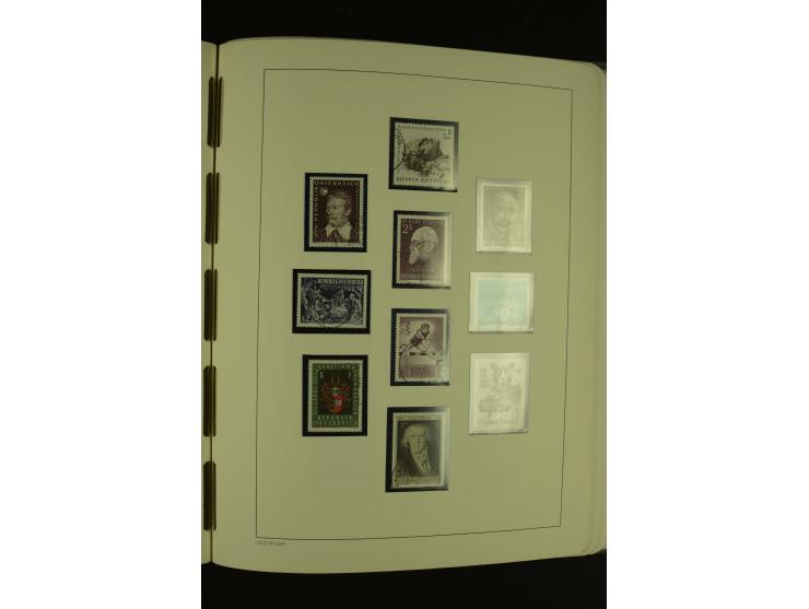 1945/85 (ca.), in den Hauptnummern augenscheinlich komplette Sammlung mit Mi.-Nr. Va-d, diese und Grazer Aufdrucke postfrisch