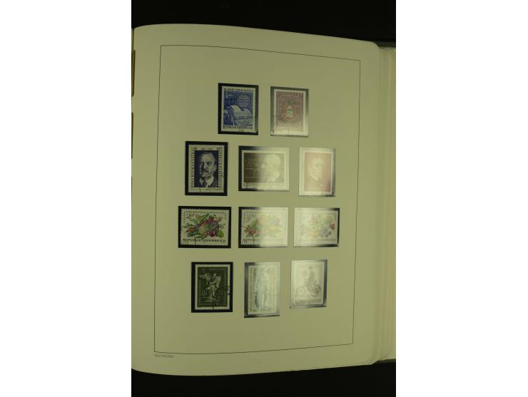 1945/85 (ca.), in den Hauptnummern augenscheinlich komplette Sammlung mit Mi.-Nr. Va-d, diese und Grazer Aufdrucke postfrisch